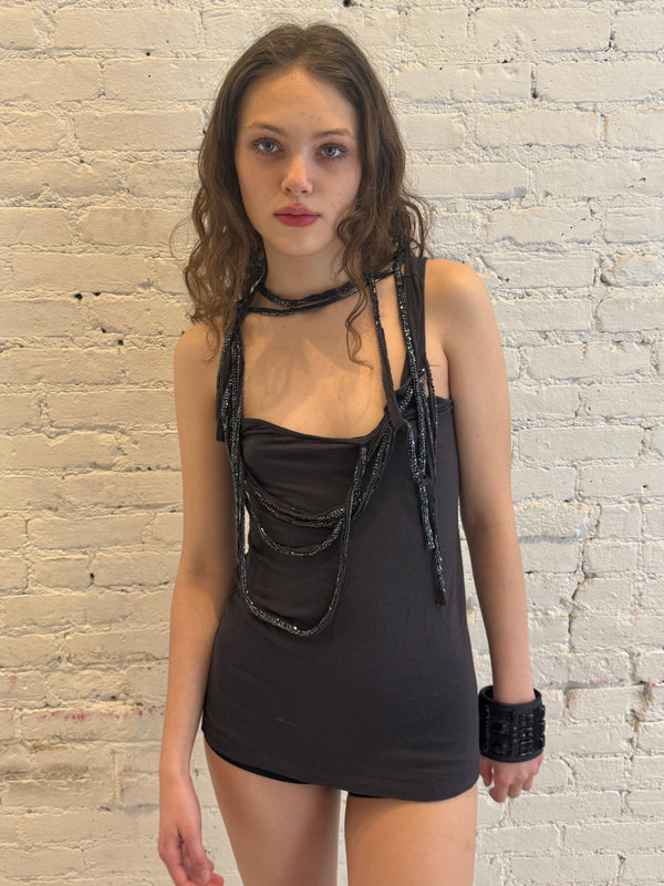 Vintage Beaded Top