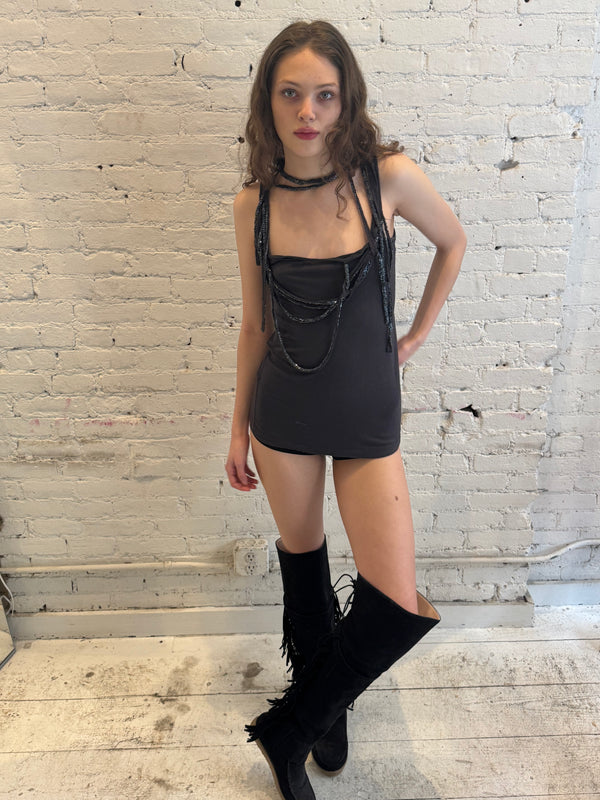Vintage Beaded Top