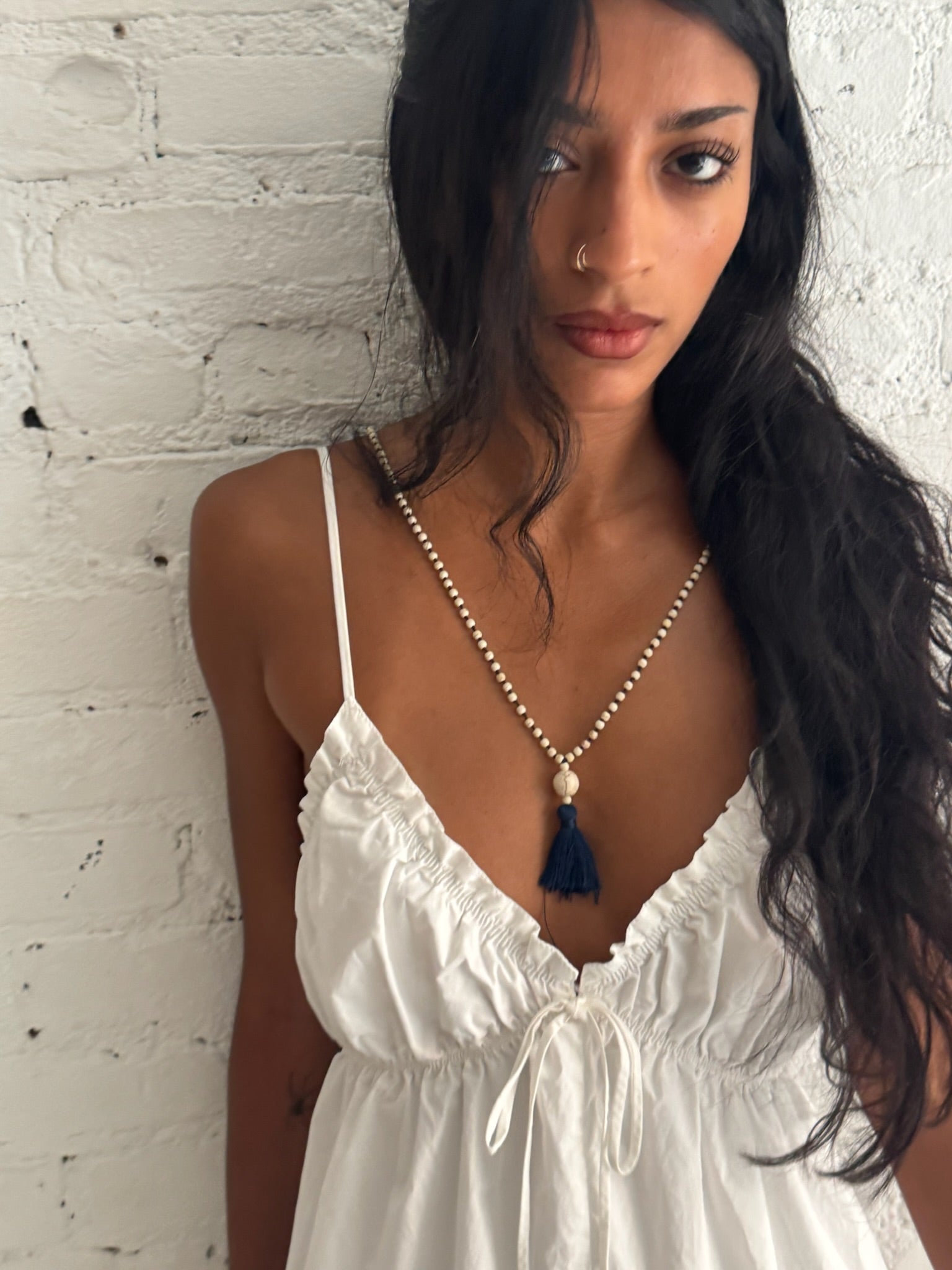 Vintage White Babydoll Dress