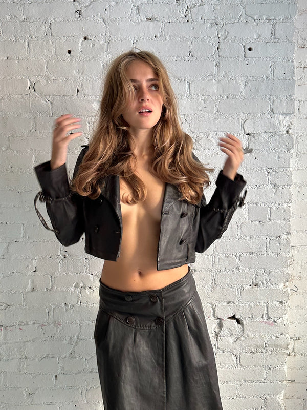 Vintage Leather Set