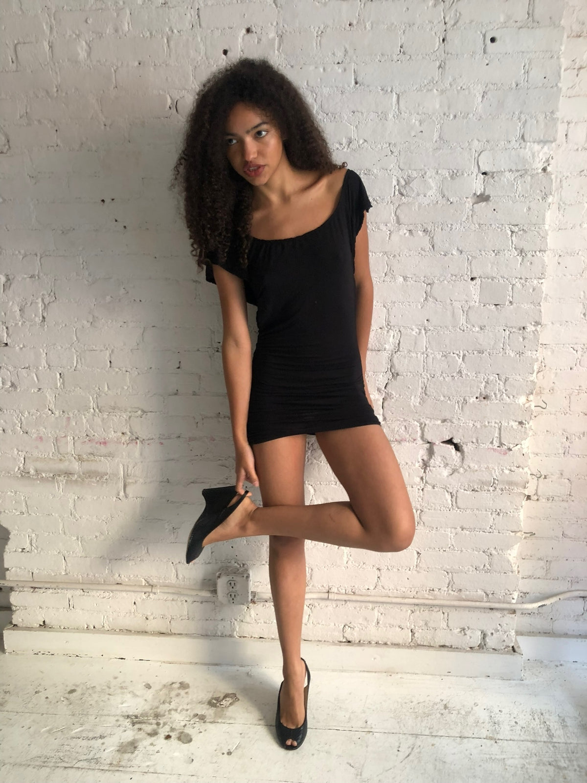 Vintage Stretch Mini Dress