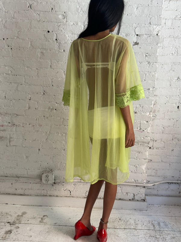 Vintage Lime Babydoll