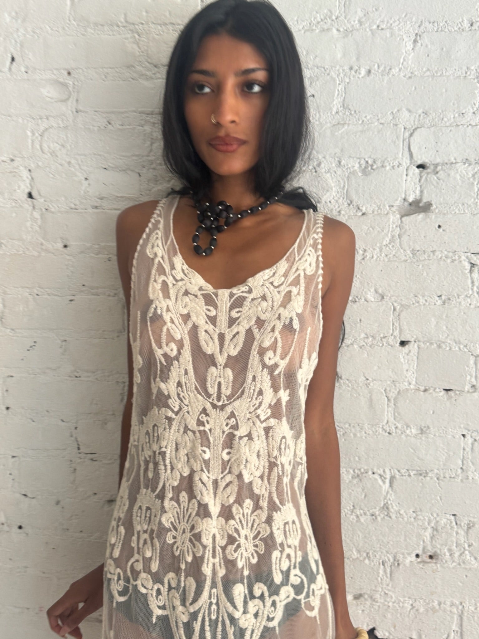 Vintage Nude Dress