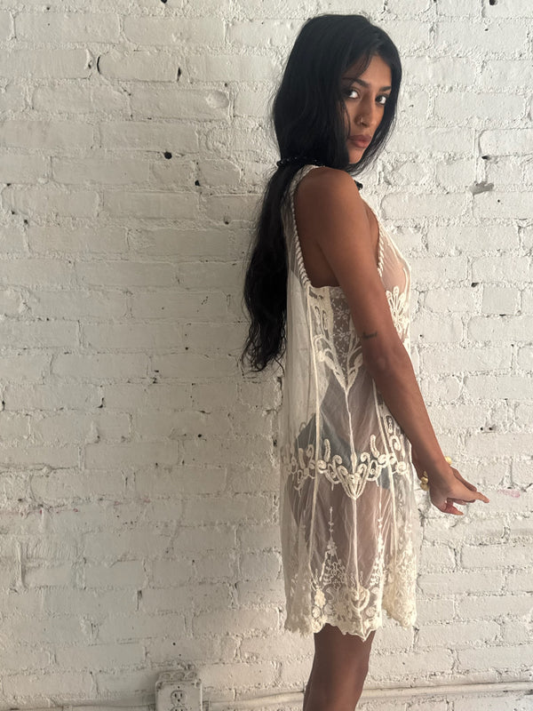 Vintage Nude Dress