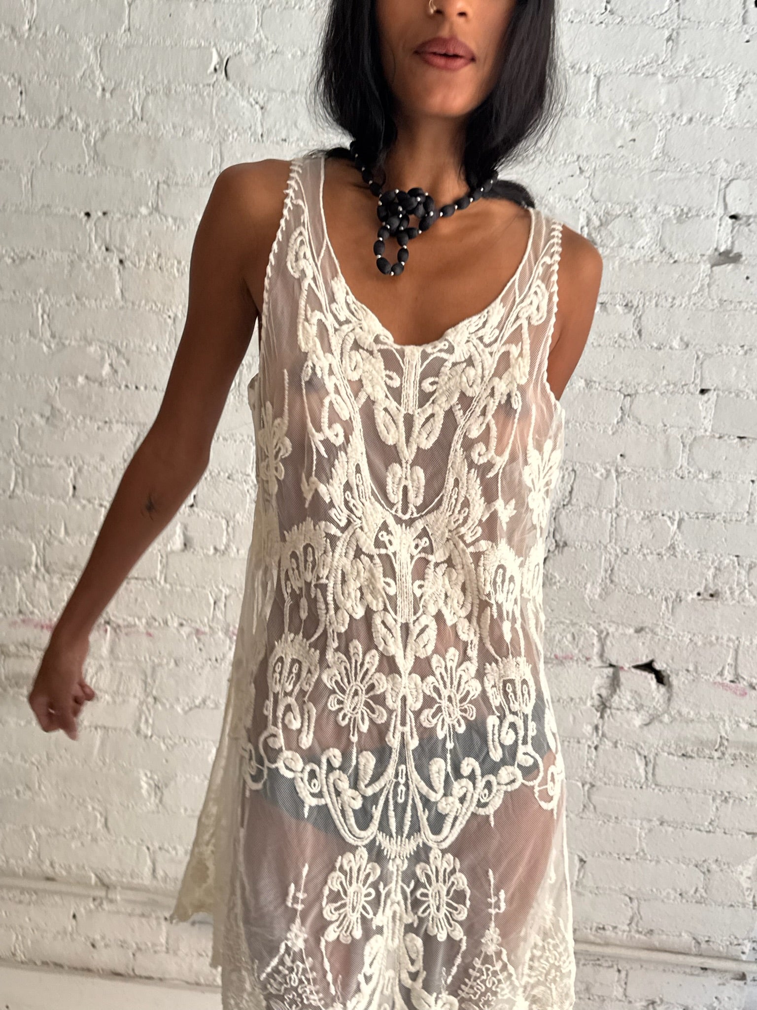 Vintage Nude Dress