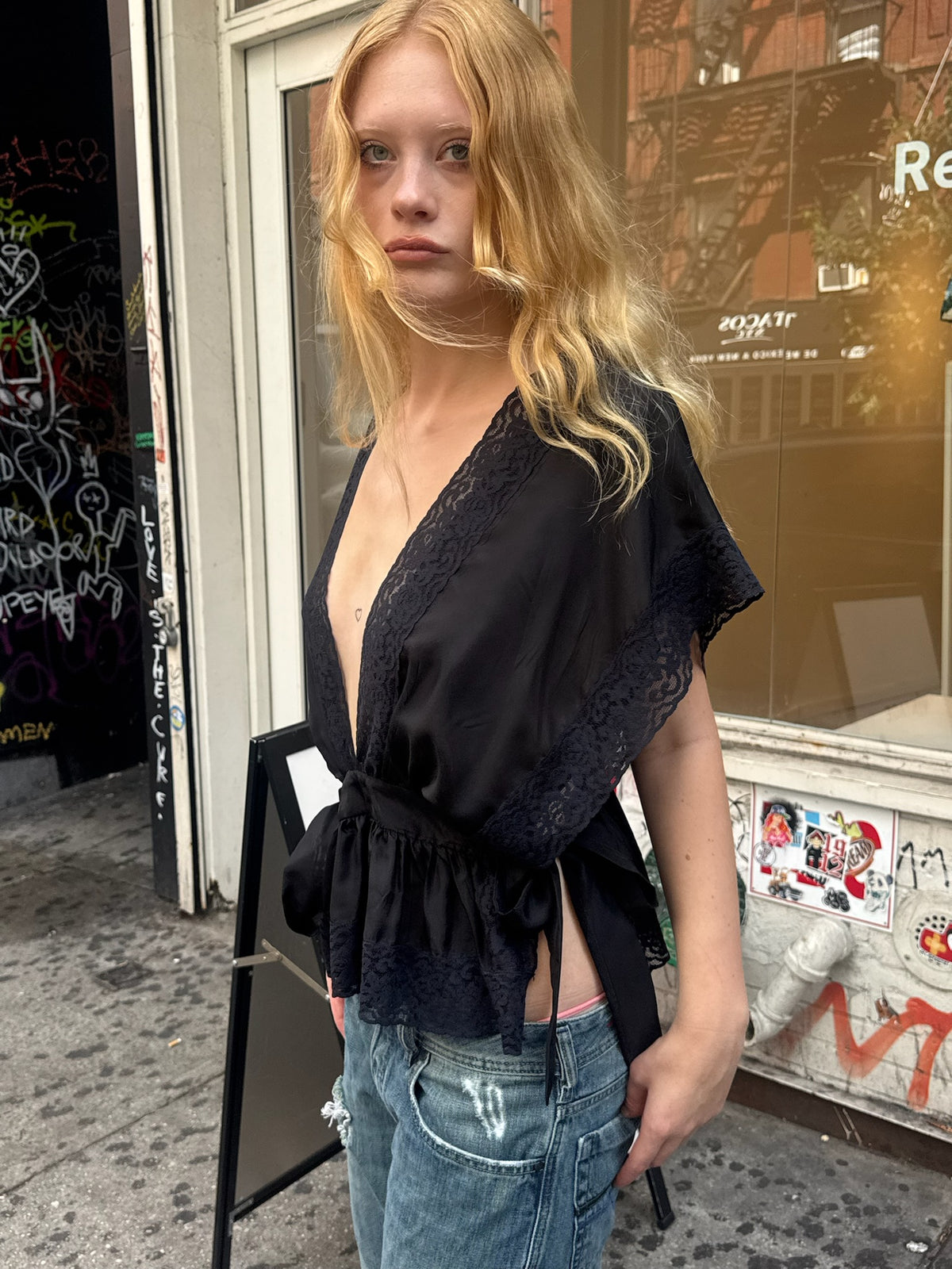 Rose Top - Black