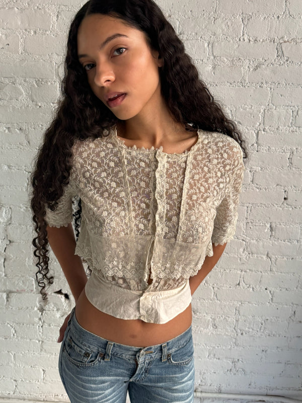 Vintage Antique Top