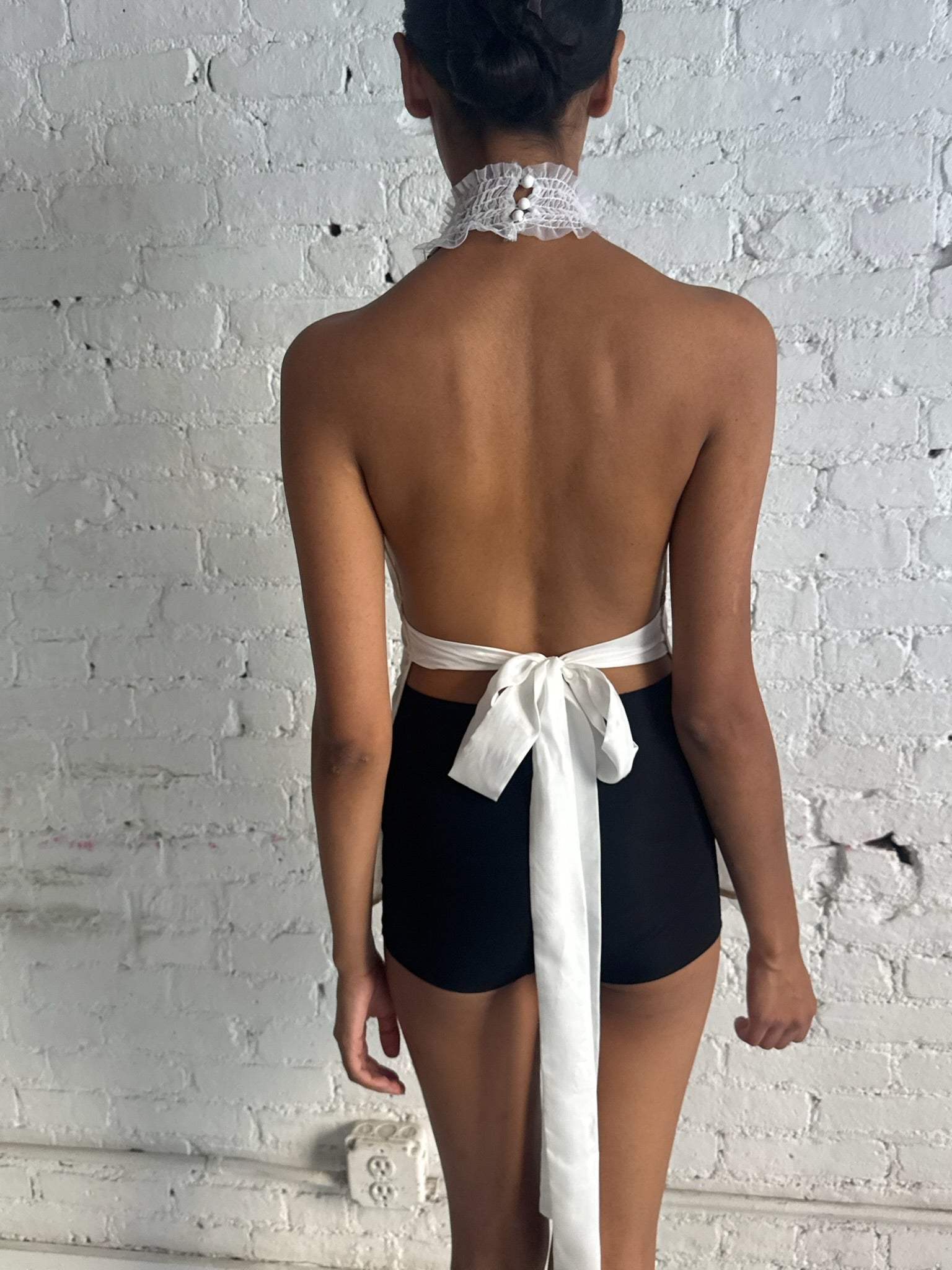 Lace Dev Top - White