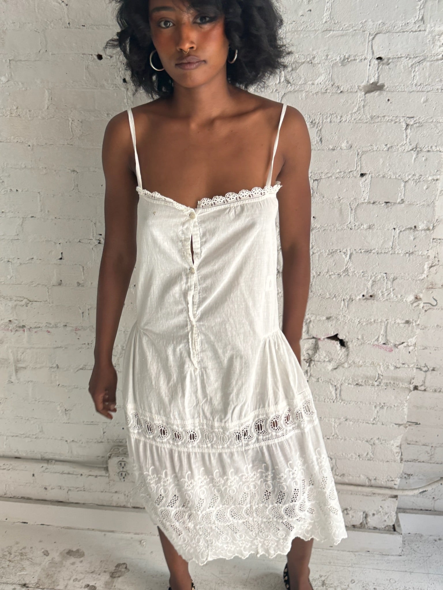 Vintage Embroidered Dress