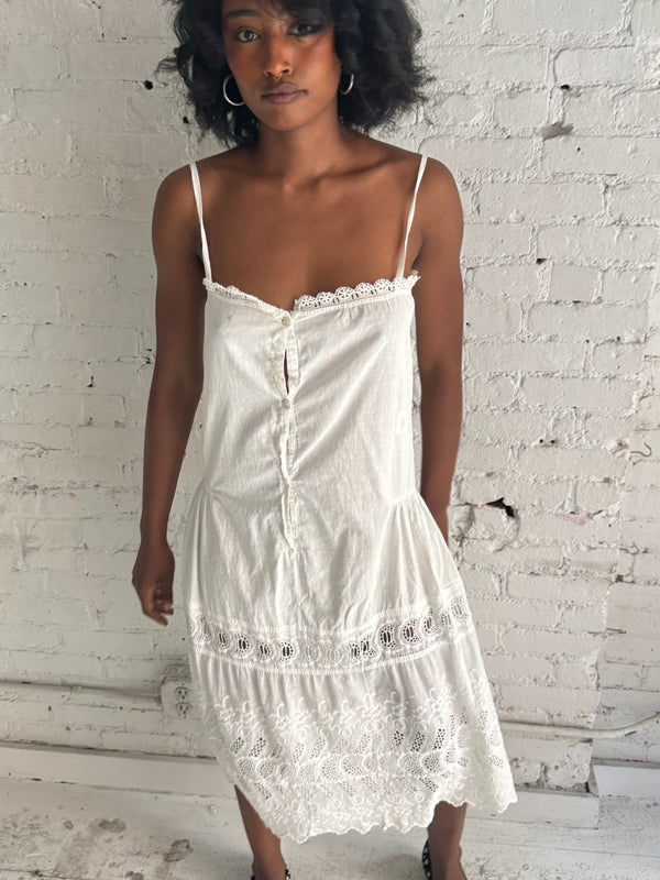 Vintage Embroidered Dress