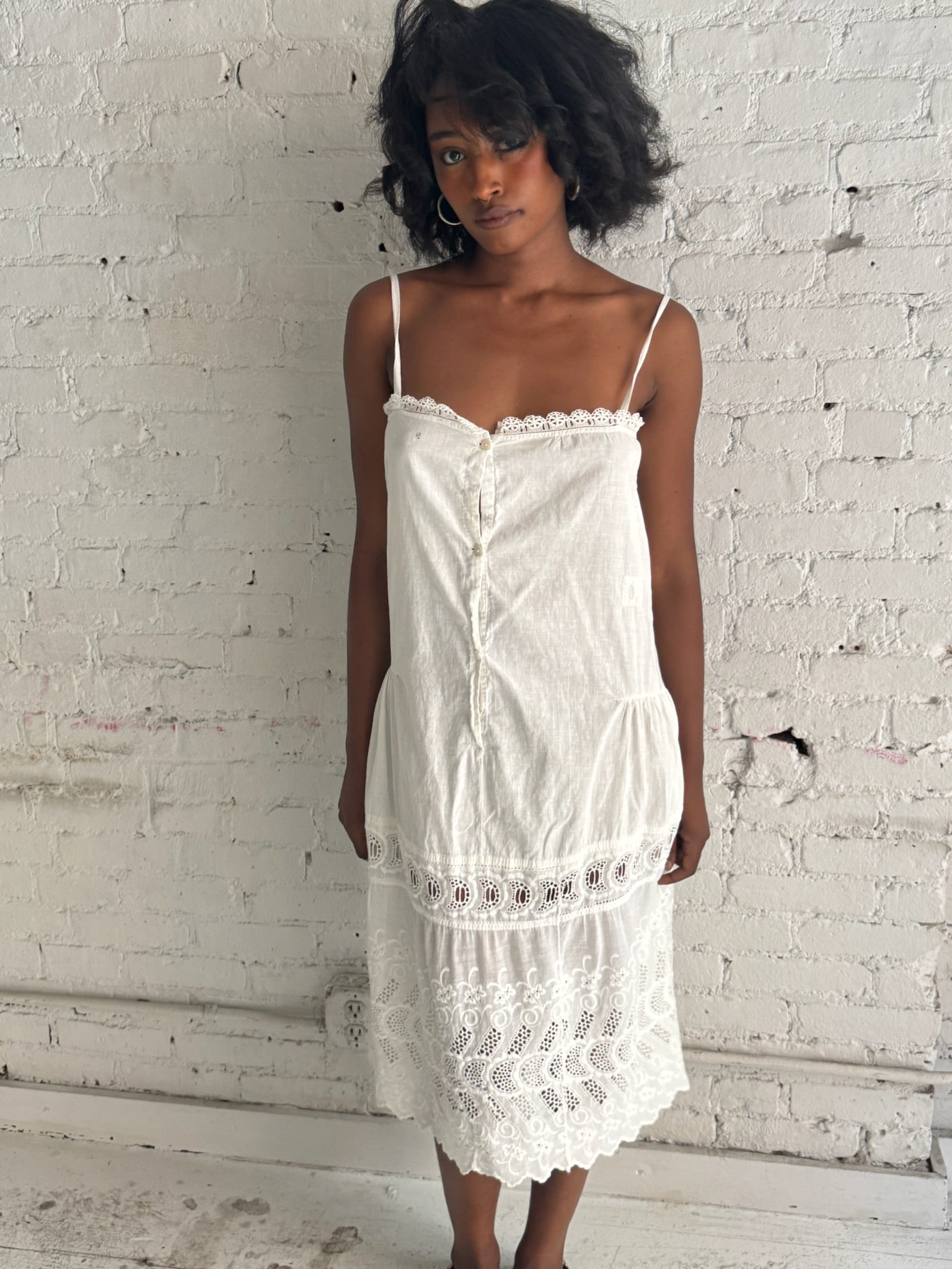 Vintage Embroidered Dress