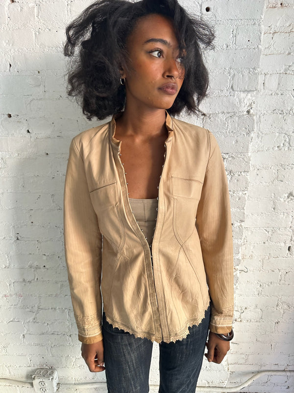 Vintage Marithé + François Girbaud Leather Jacket