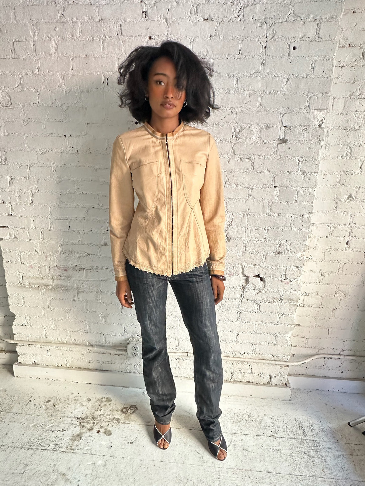 Vintage Marithé + François Girbaud Leather Jacket