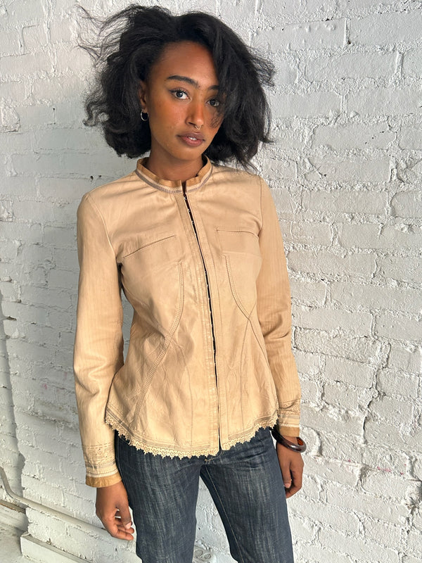 Vintage Marithé + François Girbaud Leather Jacket