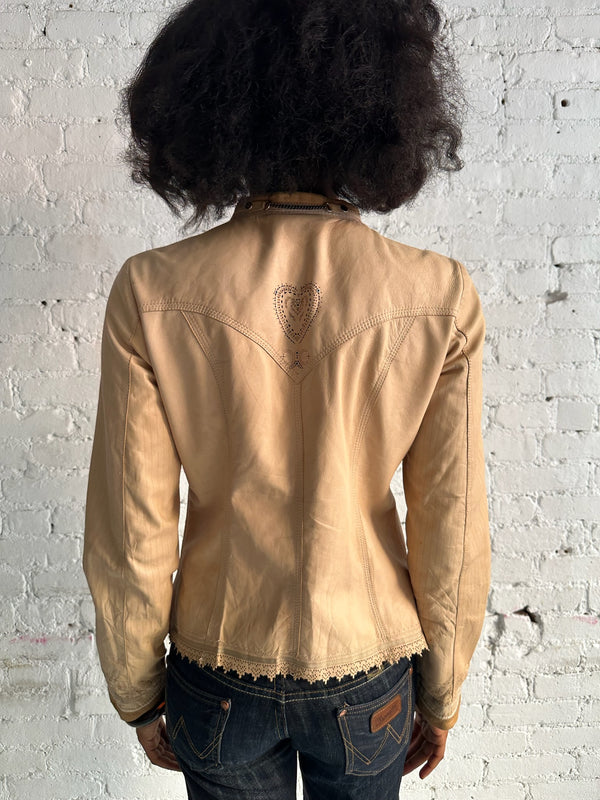Vintage Marithé + François Girbaud Leather Jacket