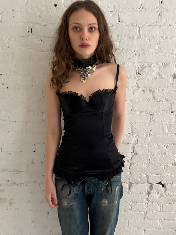 Vintage Bustier Tank