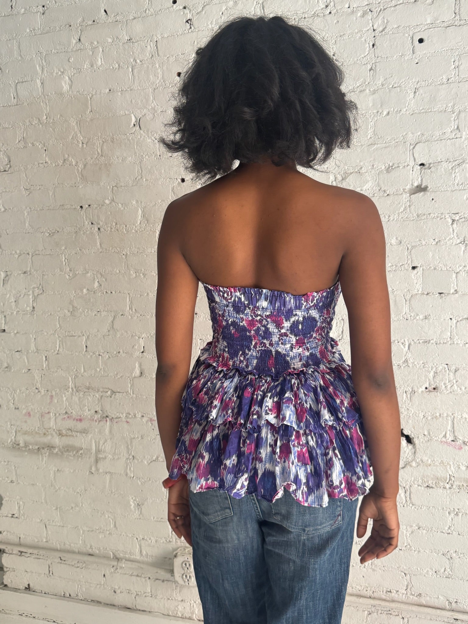 Vintage Strapless Top