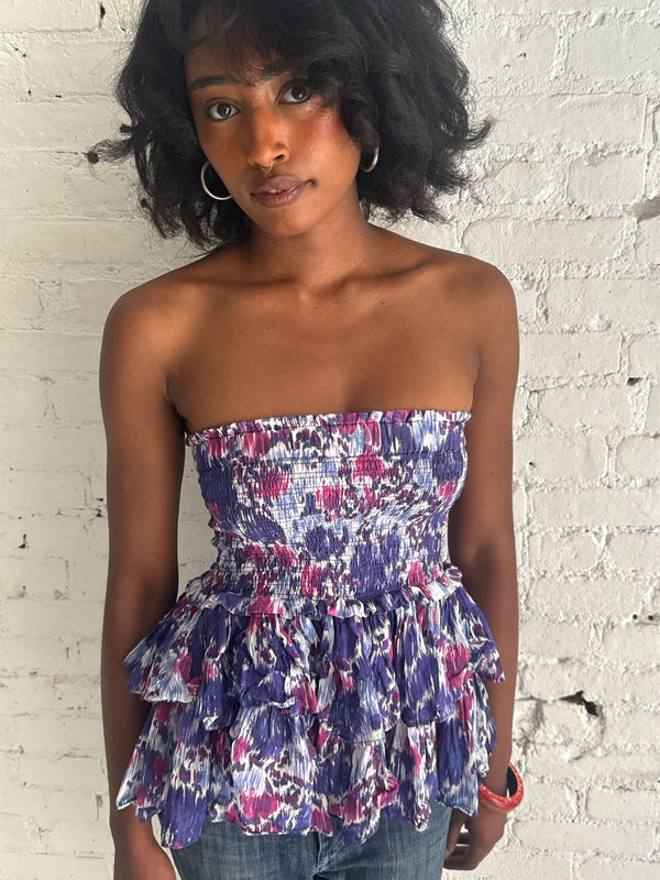 Vintage Strapless Top