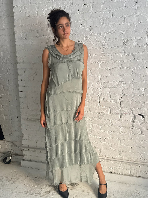Vintage Ruffle Dress