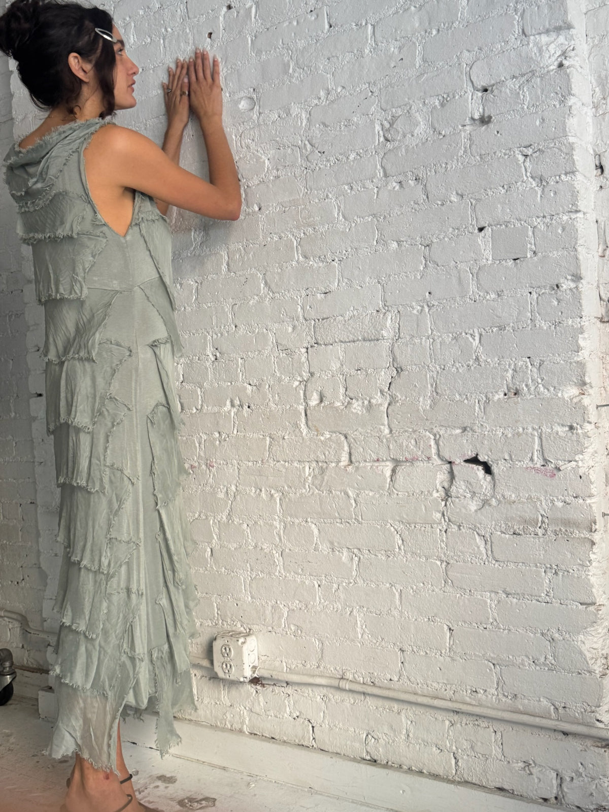 Vintage Ruffle Dress