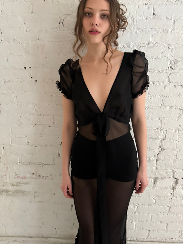 Romantic Dress - Black