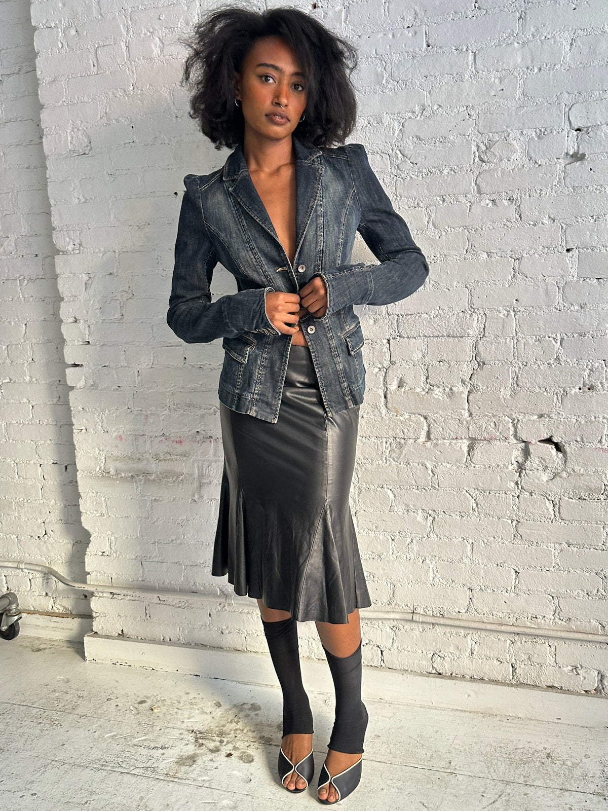 Vintage Plein Sud Denim Jacket