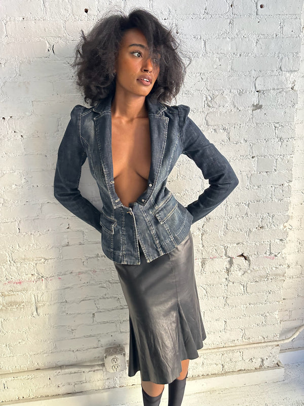 Vintage Plein Sud Denim Jacket