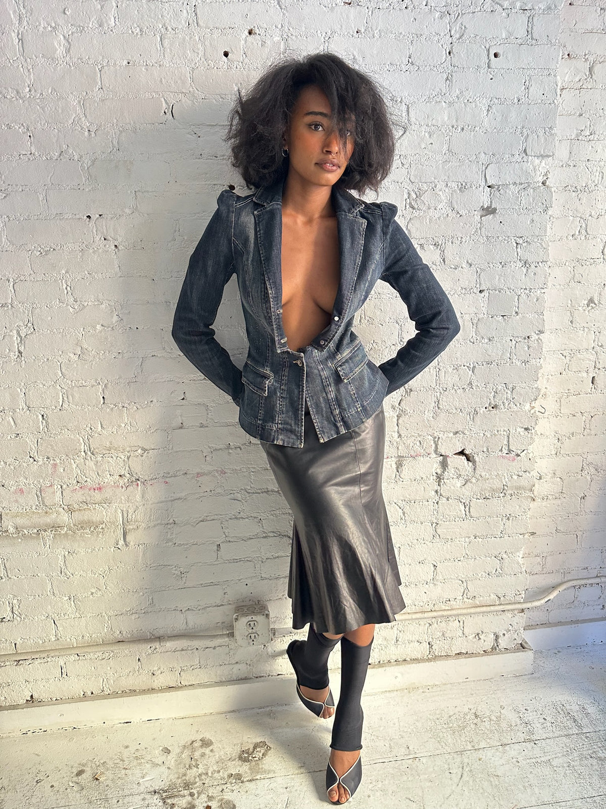 Vintage Plein Sud Denim Jacket
