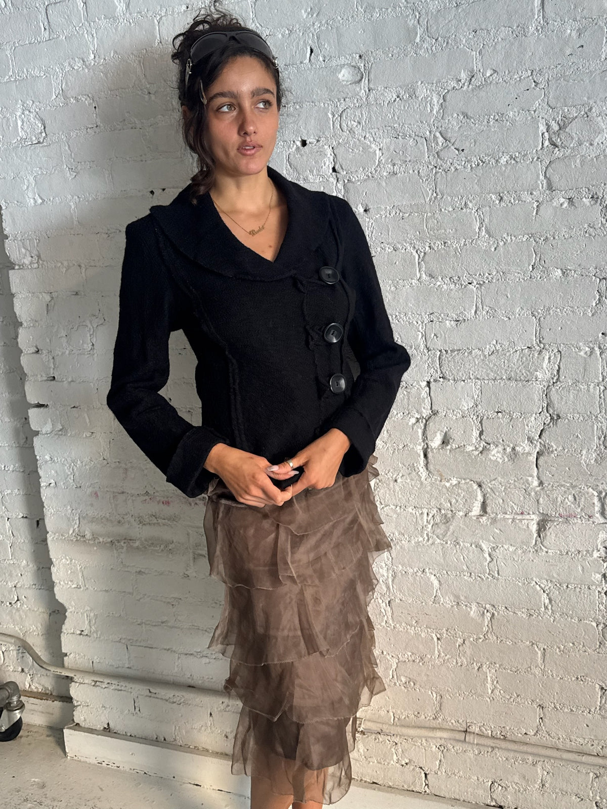 Vintage Ruffle Skirt