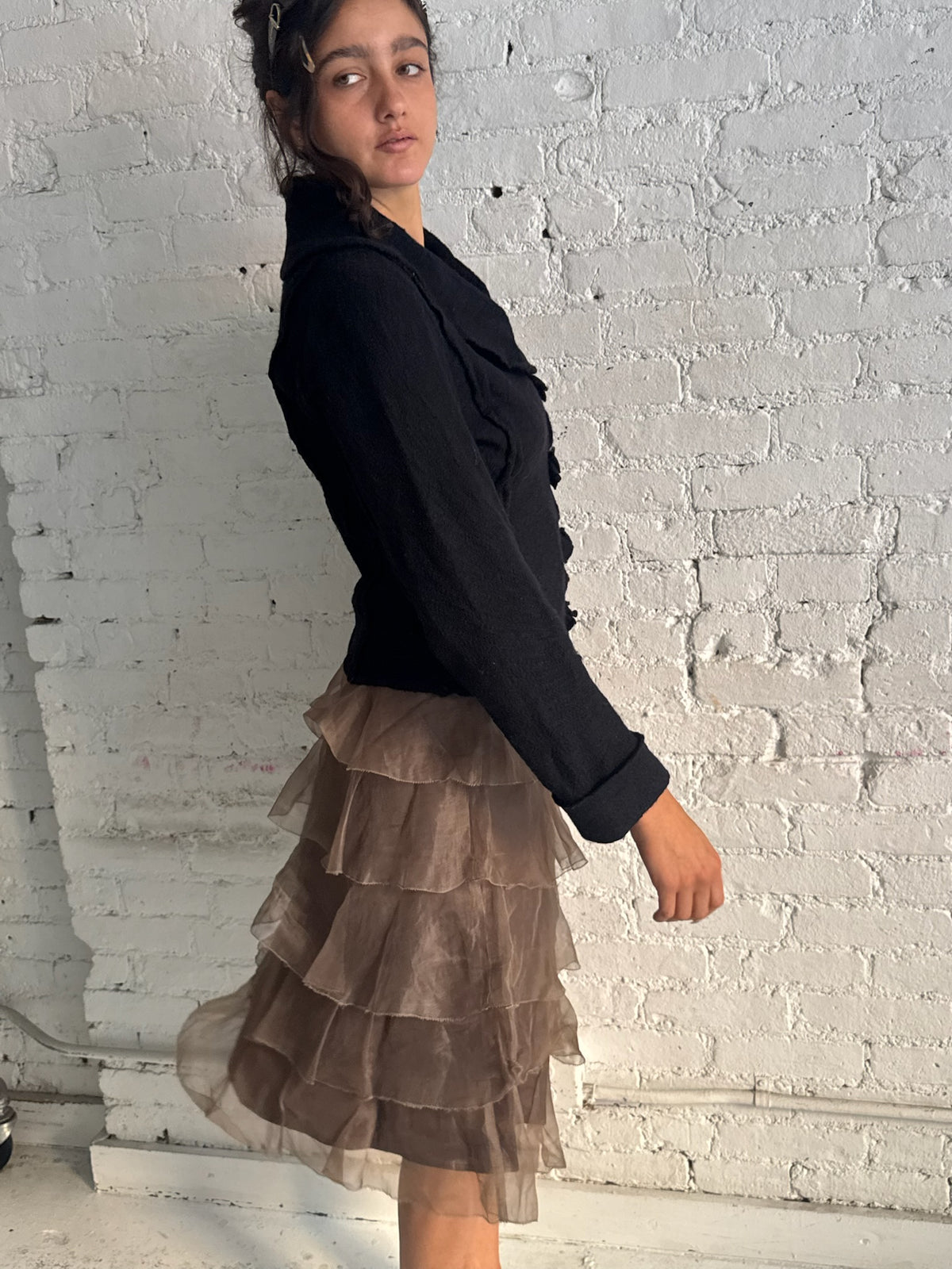Vintage Ruffle Skirt