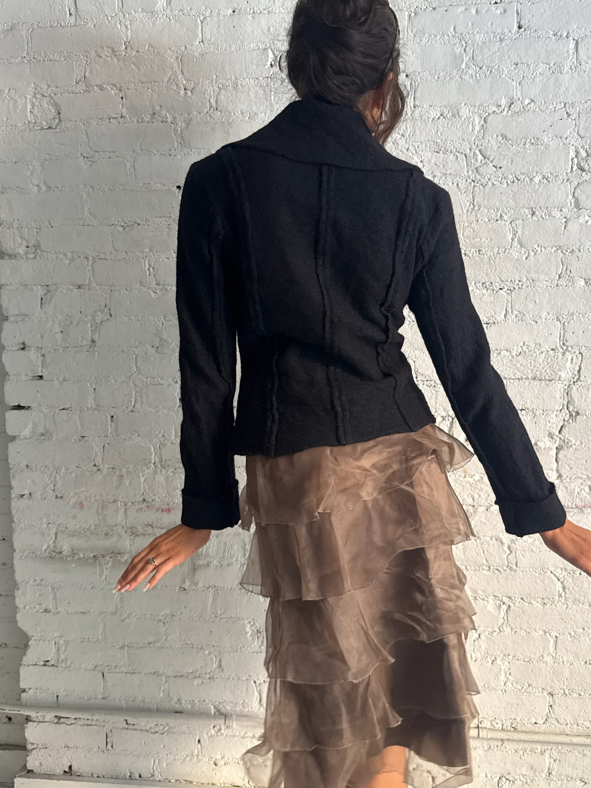 Vintage Ruffle Skirt