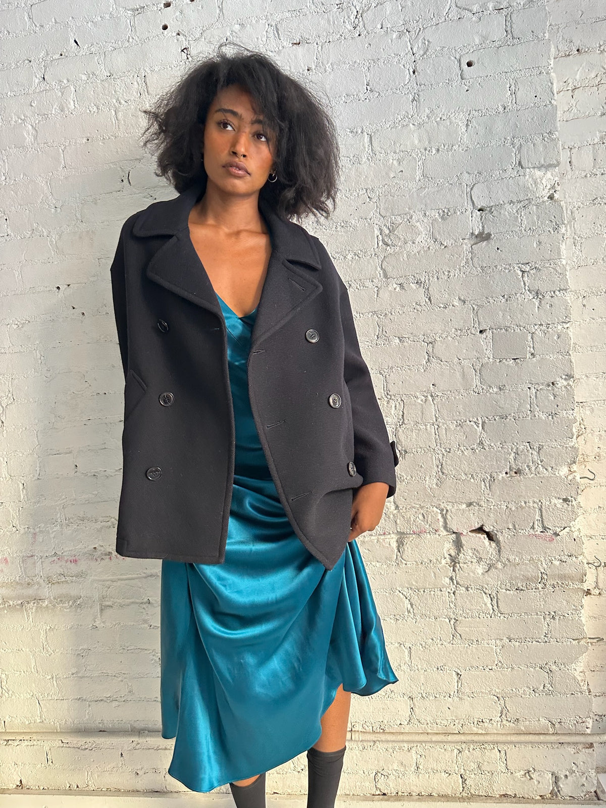 Vintage Peacoat