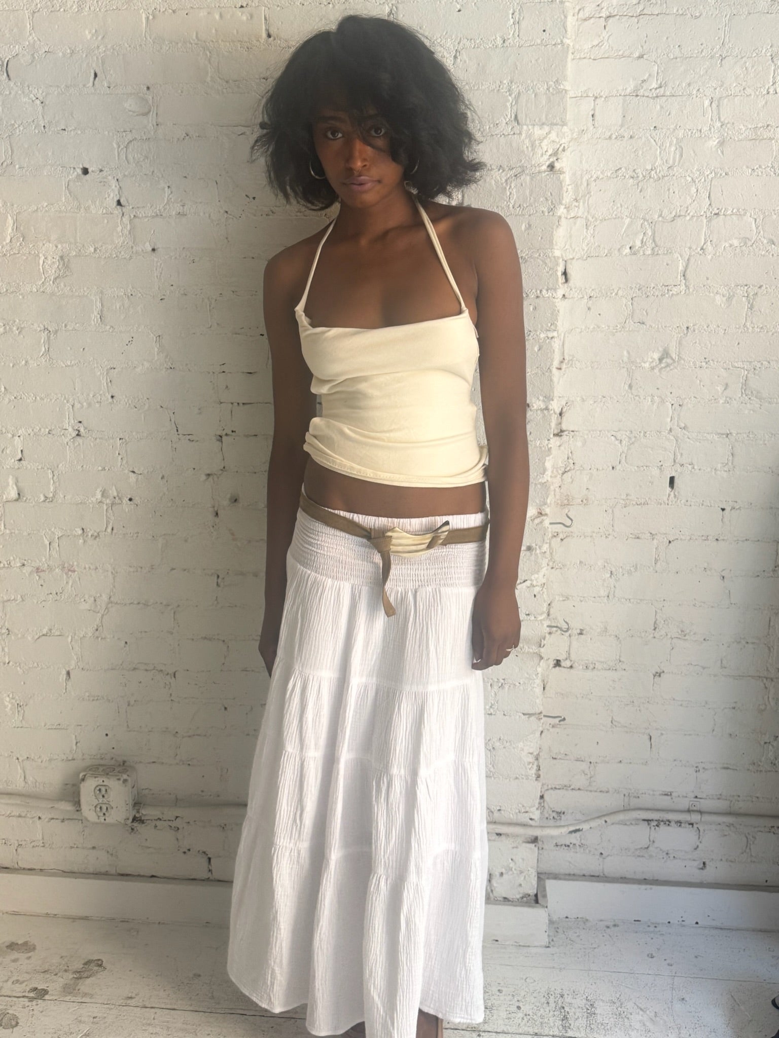 Vintage White Skirt