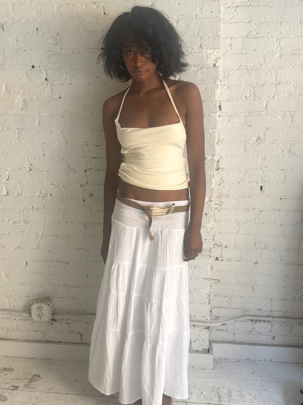 Vintage White Skirt