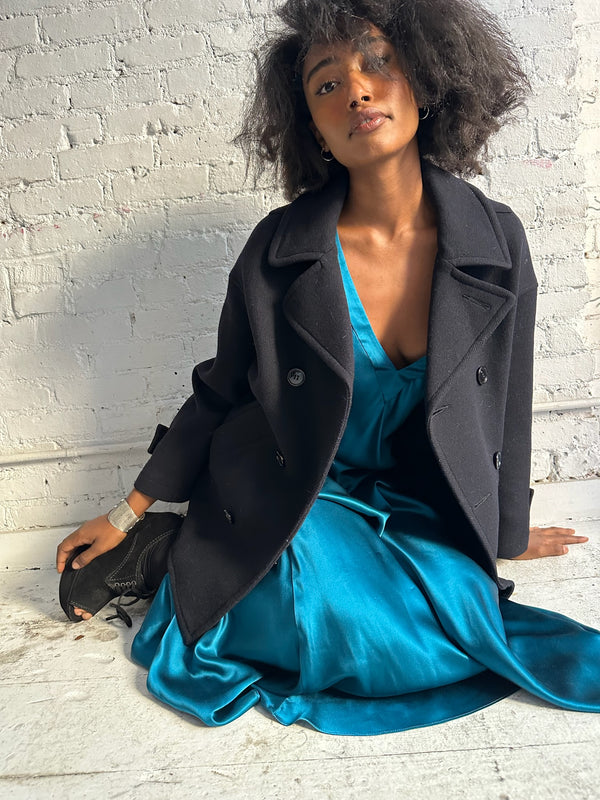 Vintage Peacoat