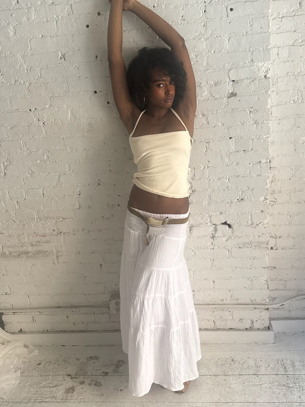 Vintage White Skirt