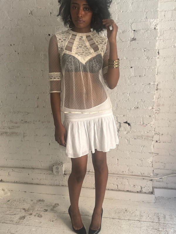 Vintage Embroidered Top