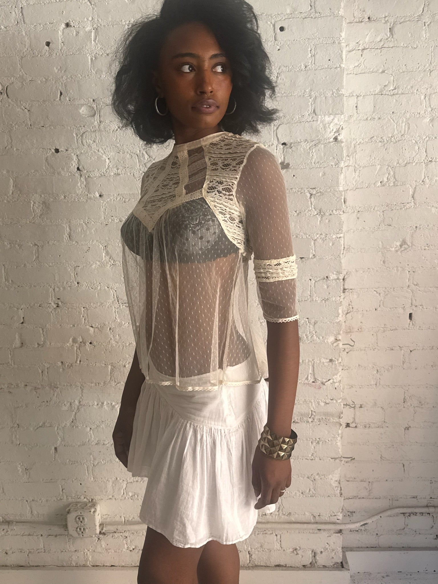Vintage Embroidered Top