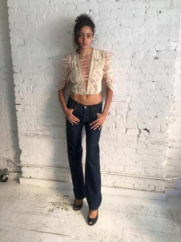 Silly Antique Top - Nude