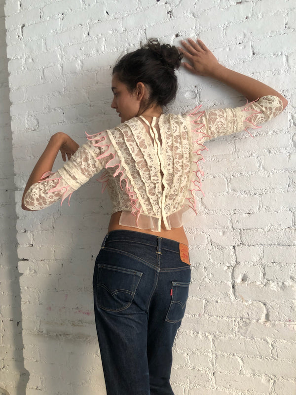 Silly Antique Top - Nude
