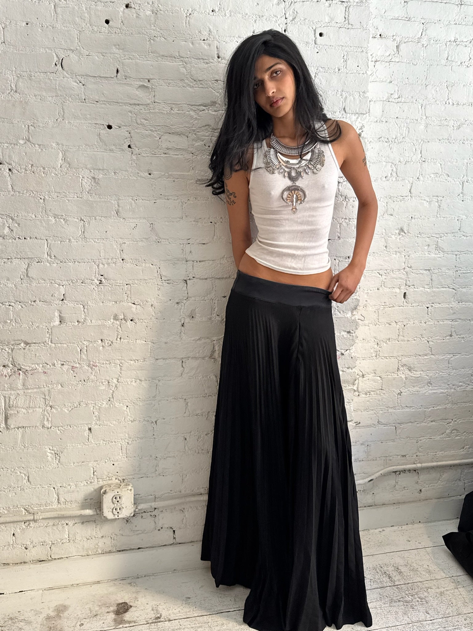 Vintage Pleated Skirt