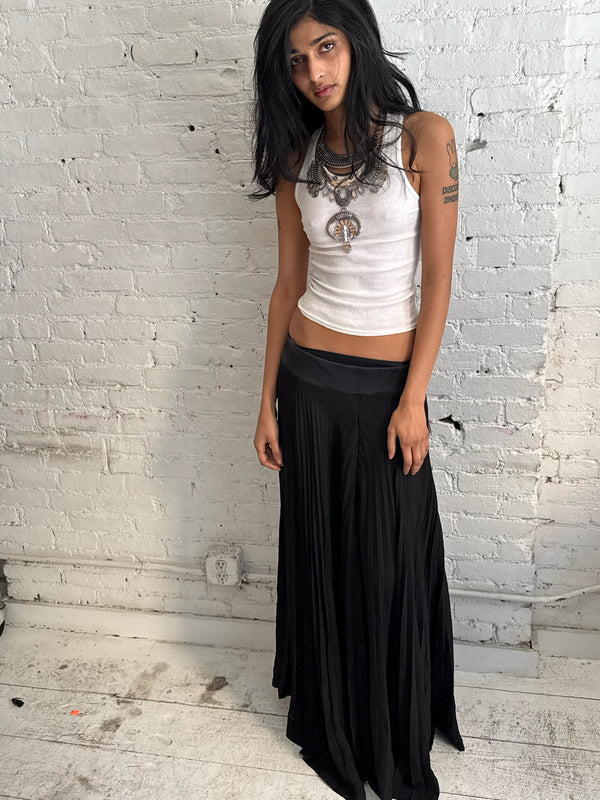 Vintage Pleated Skirt