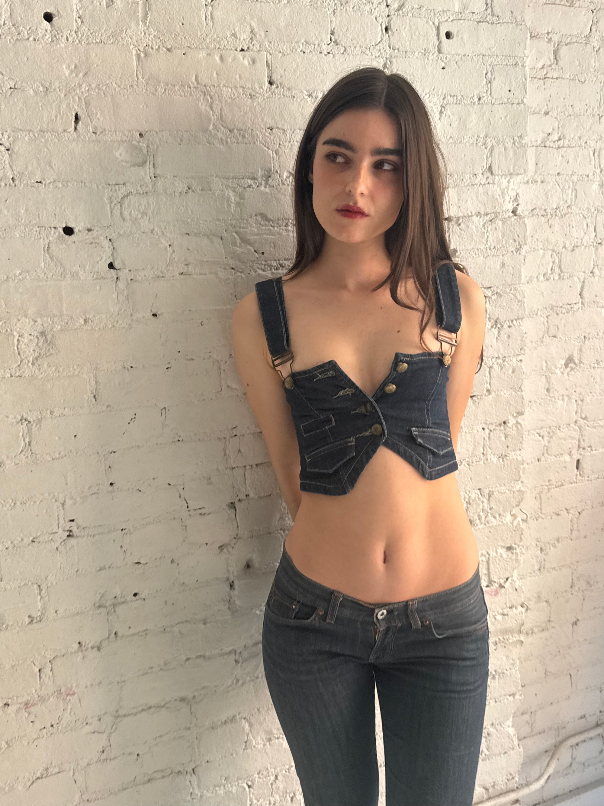 Vintage Denim Top