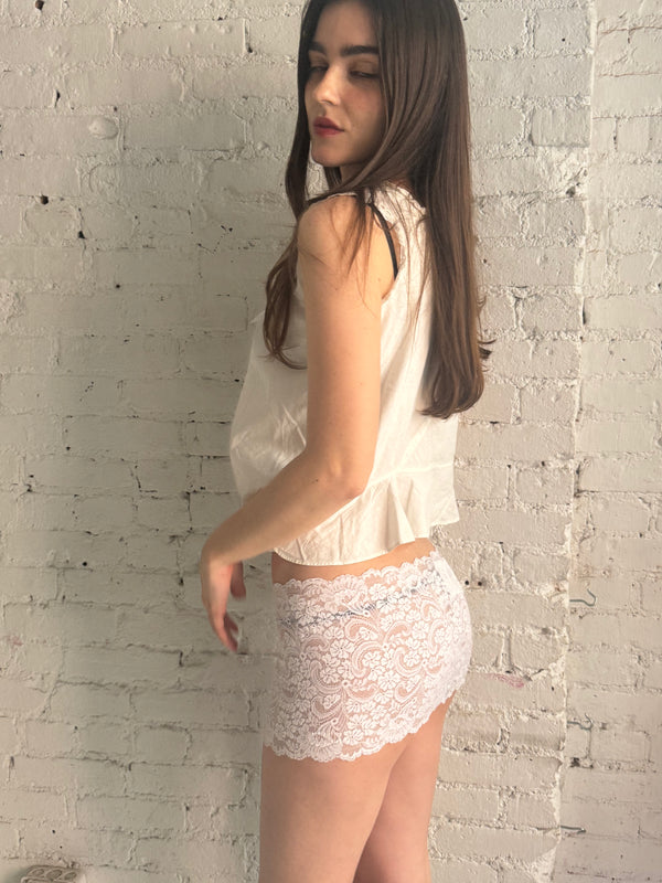Vintage Cotton Babydoll Top