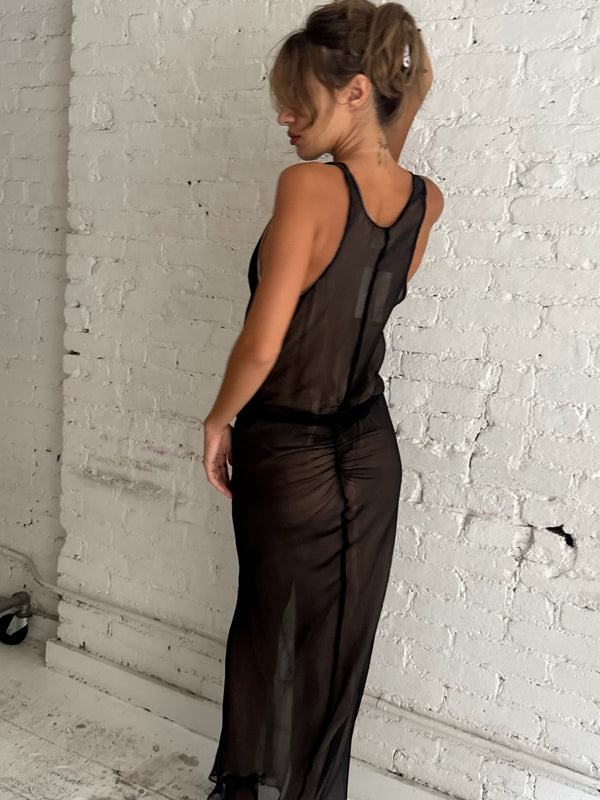 Knot Dress - Black