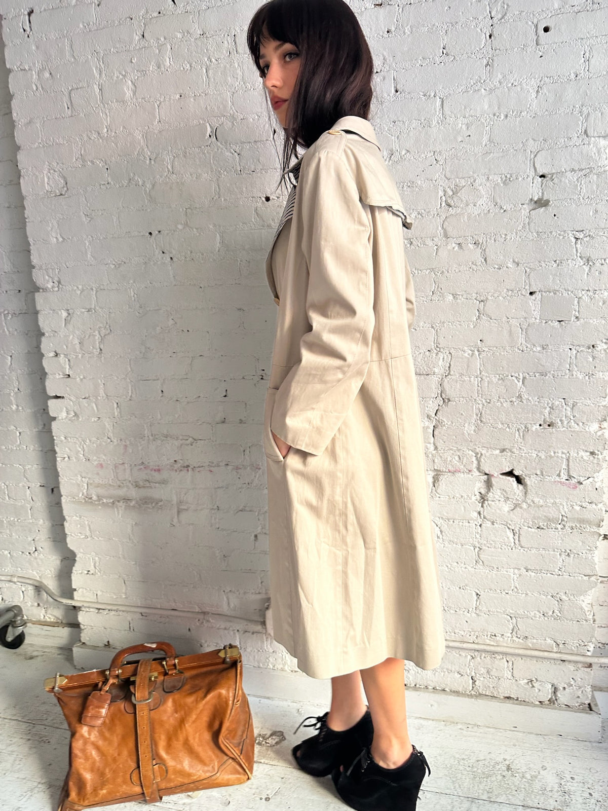 Vintage Philosophy di Alberta Ferretti Trench