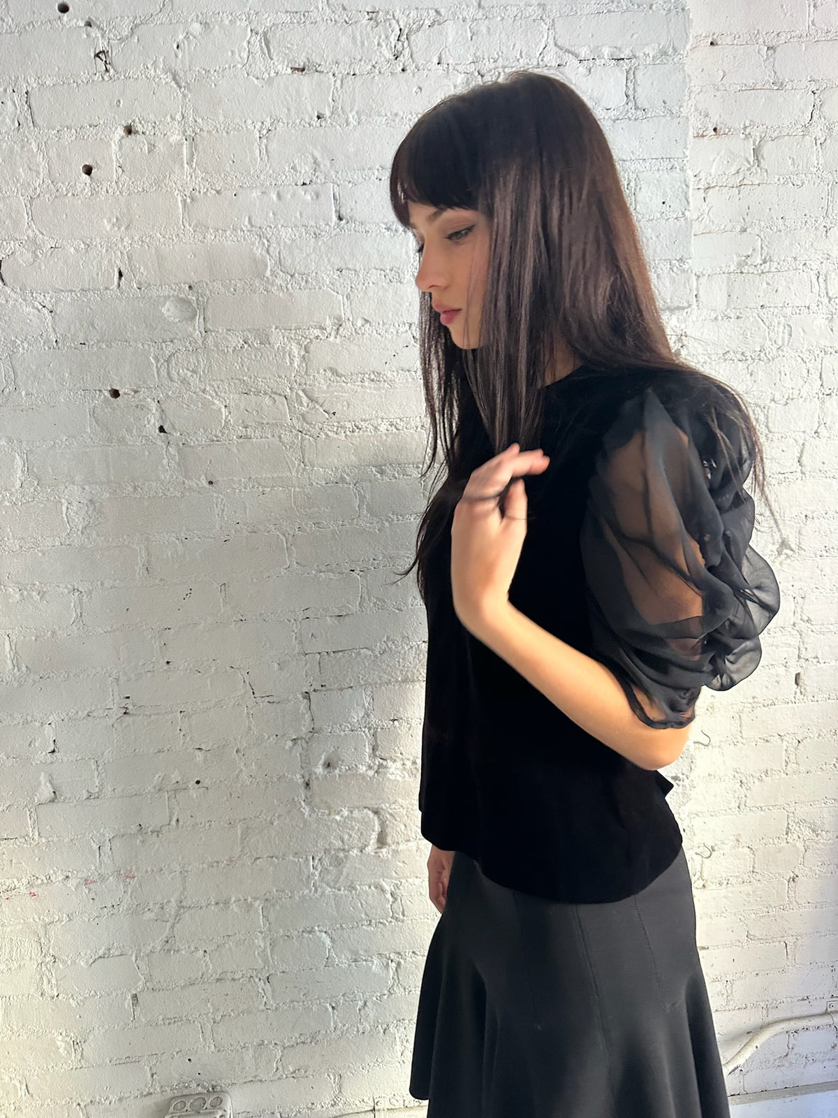 Vintage Velvet Top