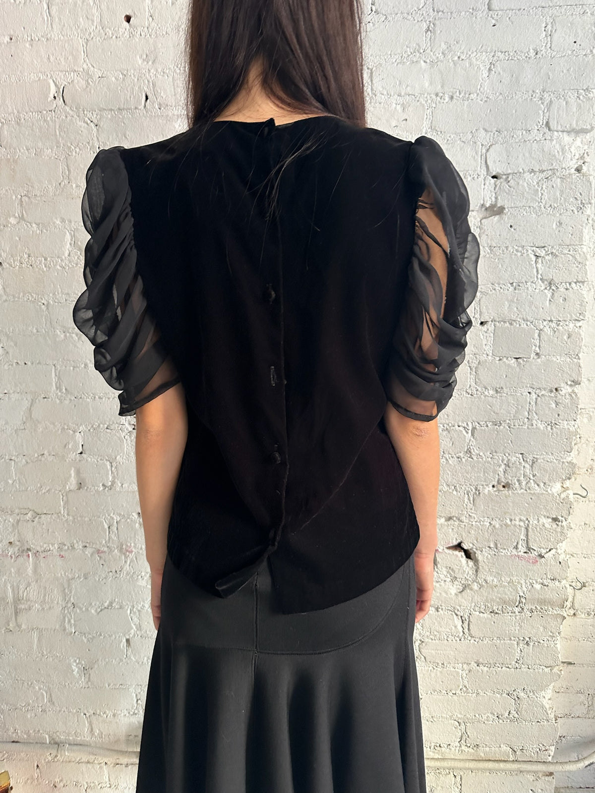 Vintage Velvet Top