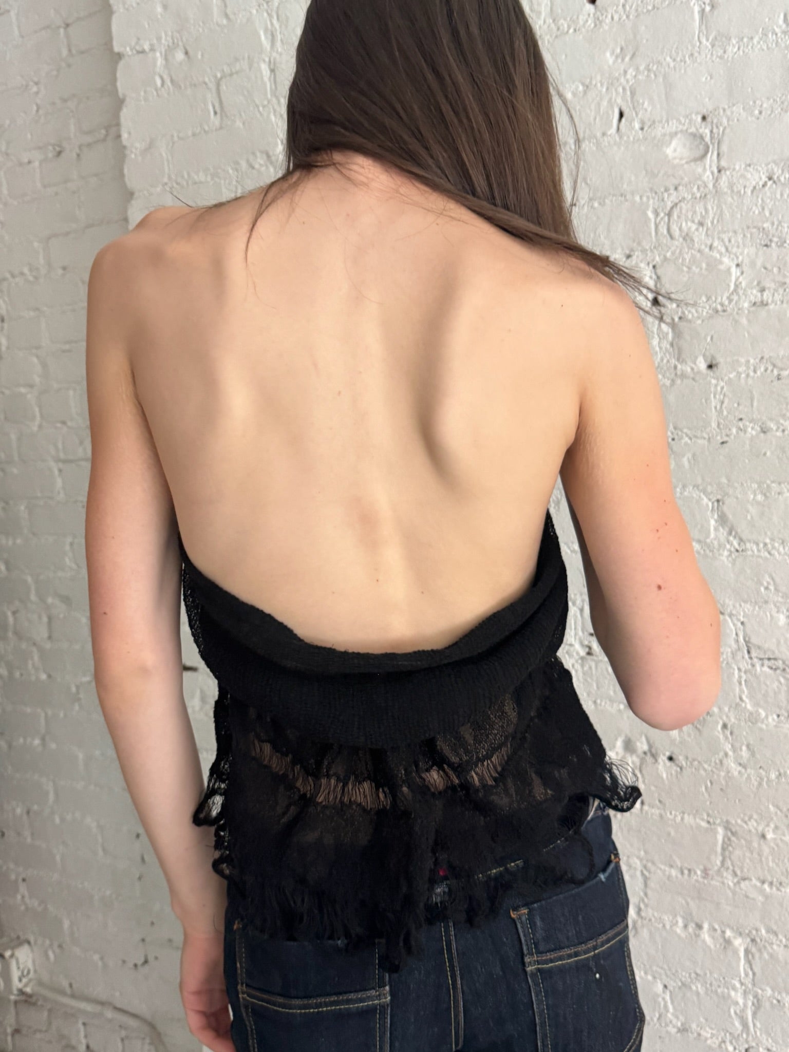 Vintage Knitted Tube Top