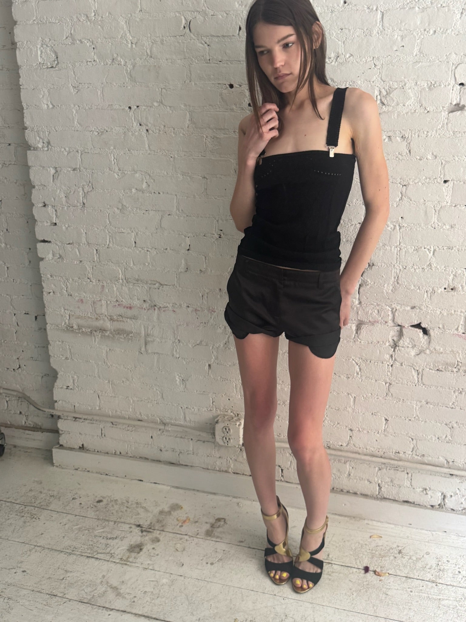 Vintage Suspender Top